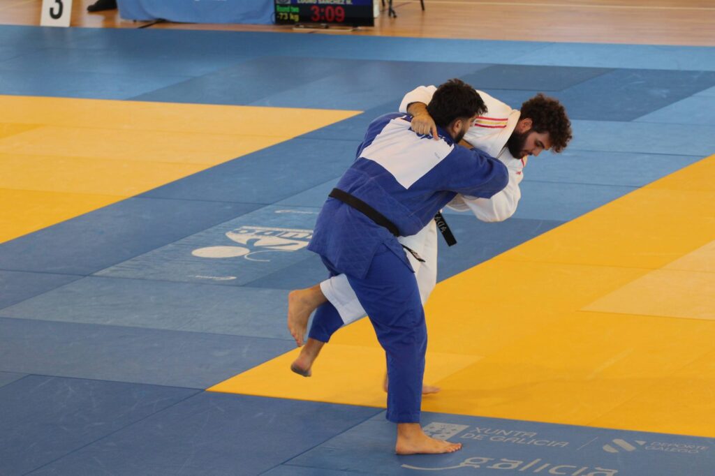 Judocas de JK en competición