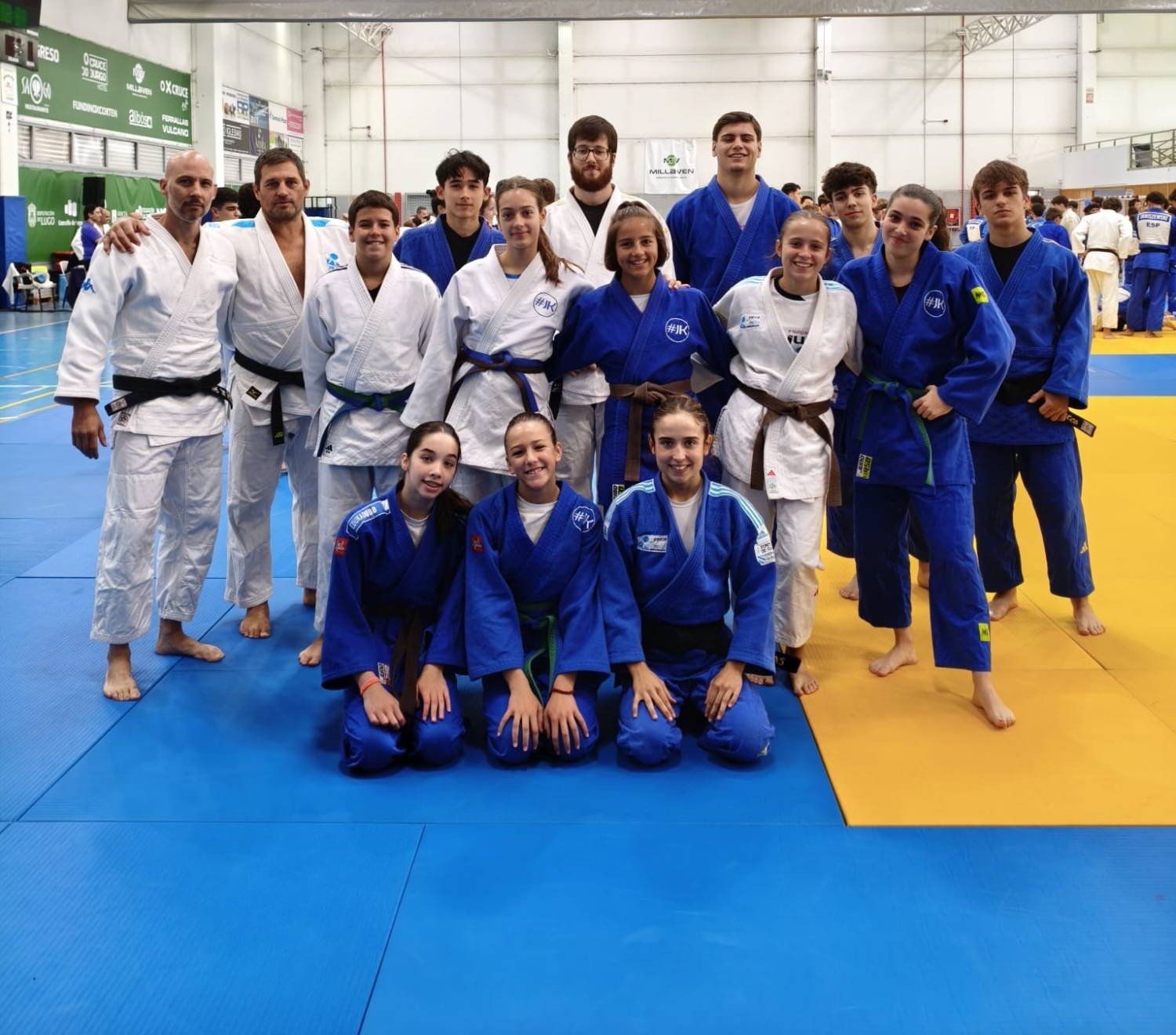 El JK, en la concentración de tecnificación de la selección gallega en Lugo